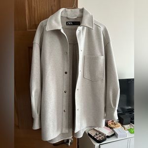 ZARA Oversized Grey Jacket